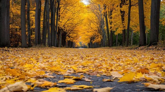 西安市设立165处缓扫路段 让古都续写“落叶童话”