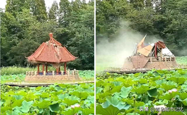 青岛中山公园小西湖凉亭的前世今生