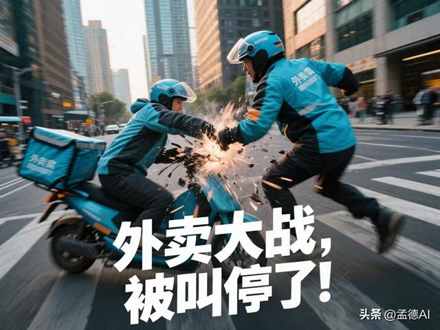 外卖大战，被叫停了！