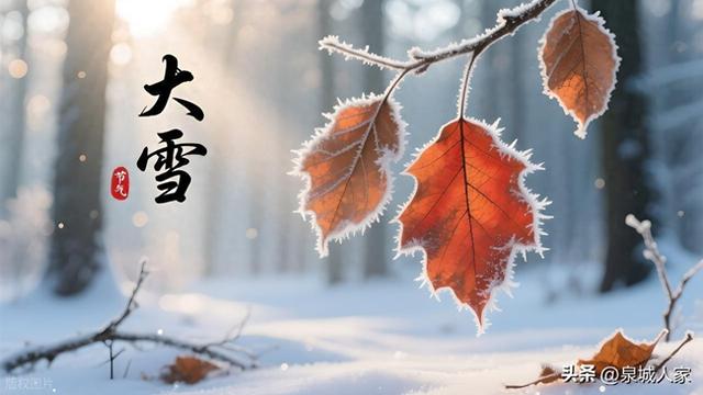 大雪——冬季第三个节气