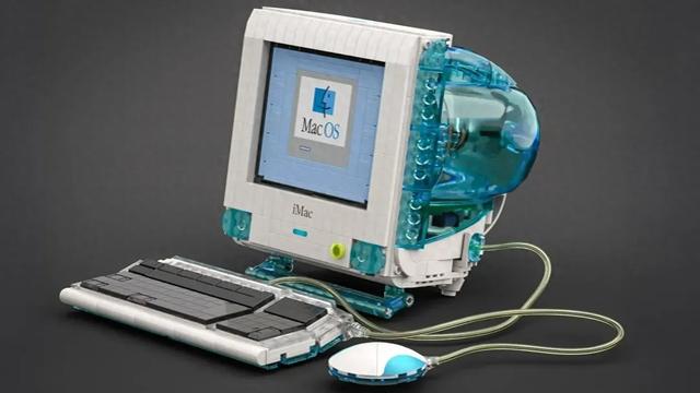 约700颗乐高零件重现苹果Bondi Blue版iMac G3