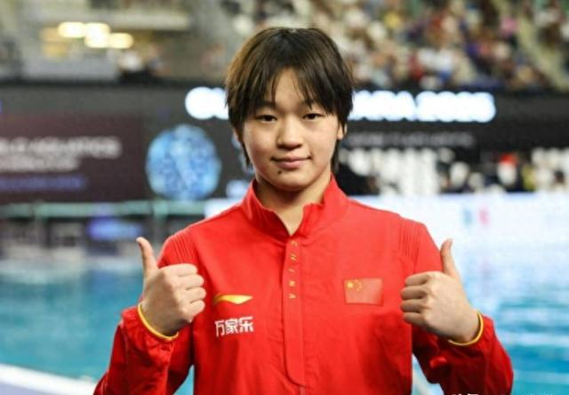 全红婵正式回归亮相！身材高挑颜值抢眼，留长发后判若两人