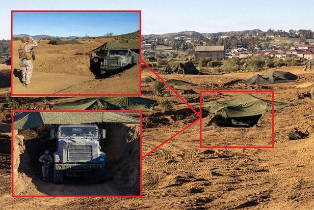 学习俄乌战场教训，美军后勤阵地分散藏进地下，防止无人机一锅端