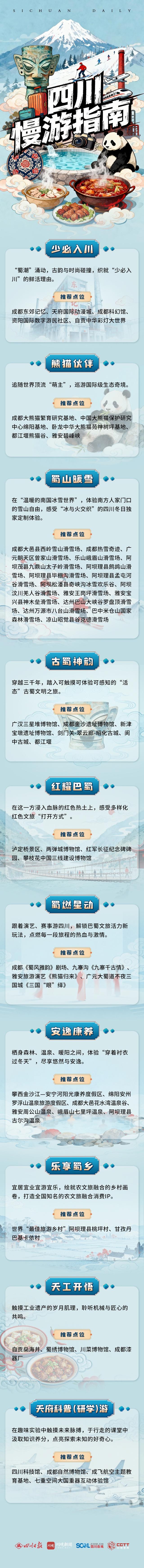 春节9天大假，我们帮你计划来四川旅游的N种玩法