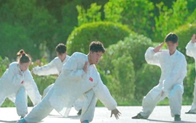 真好笑！独练太极拳，有时候练着练着，有的招式就跳过去了