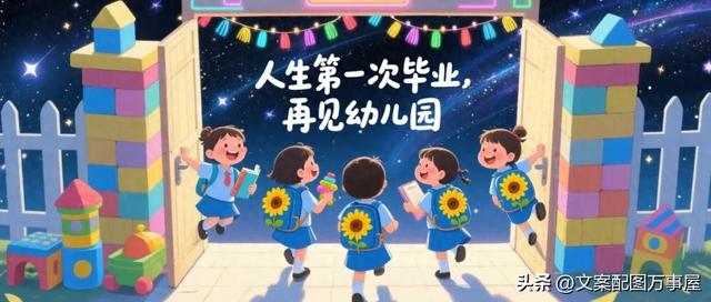 大班幼儿毕业感言句子（幼儿园毕业文案高级感满满）