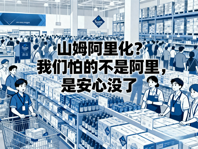 山姆阿里化？我们怕的不是阿里，是安心没了