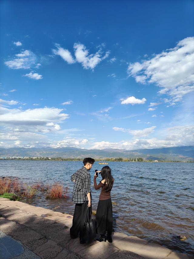 初冬.南方.胭脂湖.