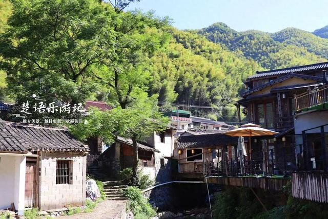 浙江宁波桥坑山麓的古村，既是文化名村又是景区村庄，景色确实美