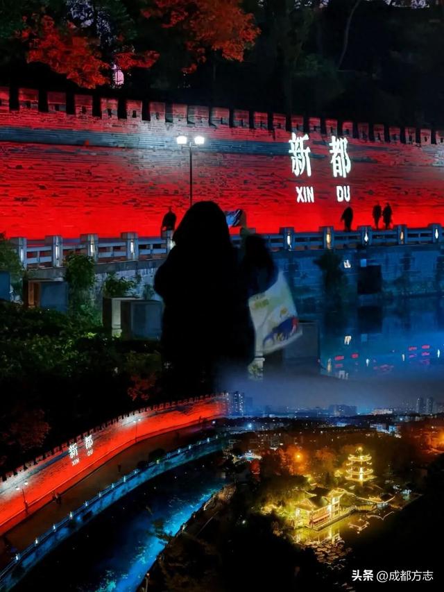 成都保存最完整！又一夜景上新，赶紧冲