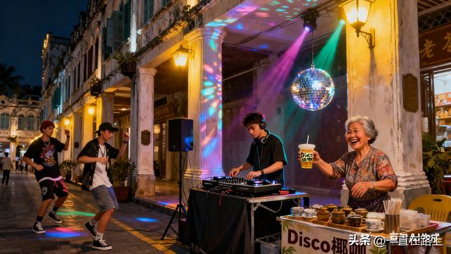 #椰城旧闻拾# 鼓点穿城 潮声为拍 海口迪斯科四十年