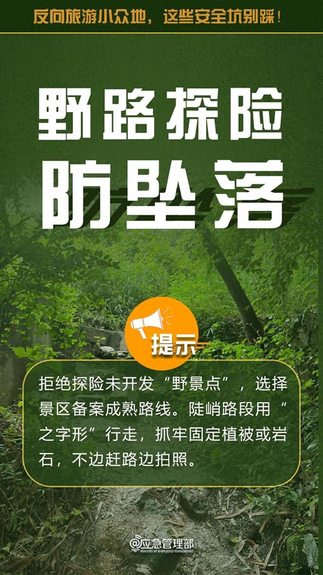 反向旅游，这些“安全坑”一定不要踩！