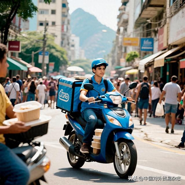 滴滴“卷土重来”，巴西外卖起风云