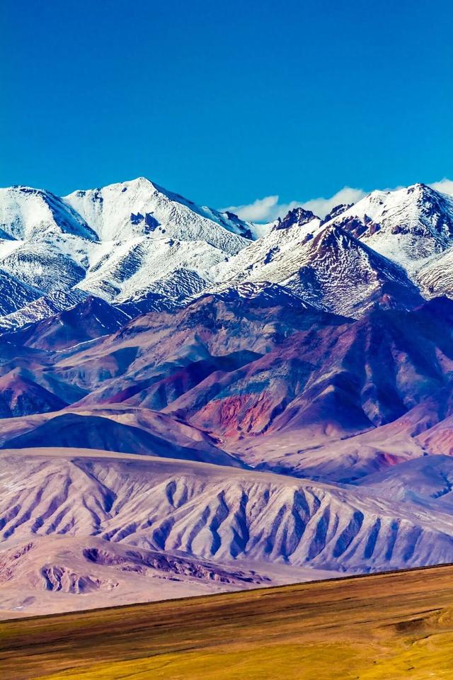 雪山下的生灵，见过天地的烟花