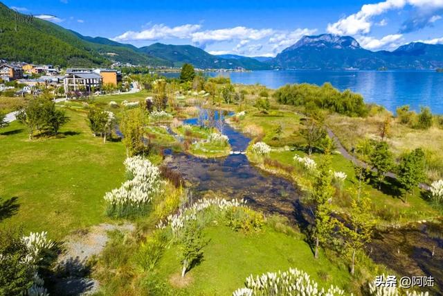 惊艳！曾经只有三户人家的小村子，悄然蜕变成泸沽湖畔的莫奈花园