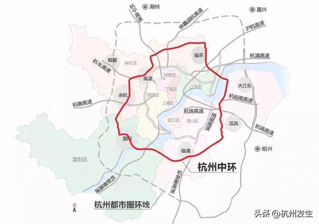 杭州中环各段进展收集2025年中