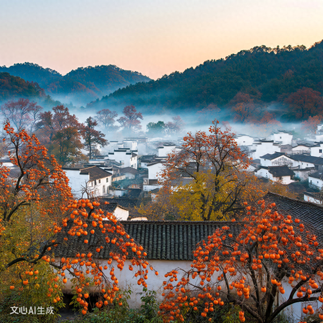 这是我见过最美的柿乡：