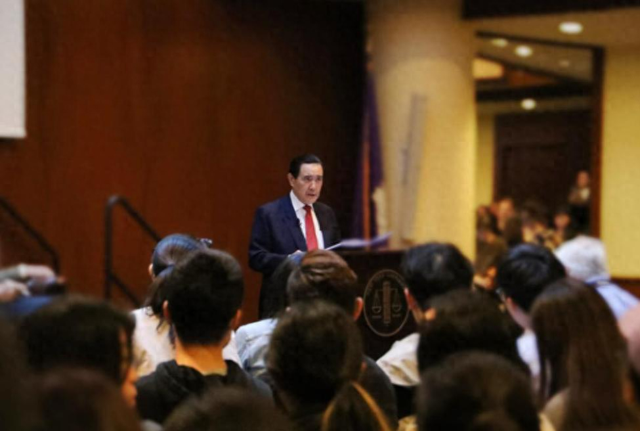 马英九疾呼：两岸开战或无法避免，但台湾绝不可能成第二个乌克兰