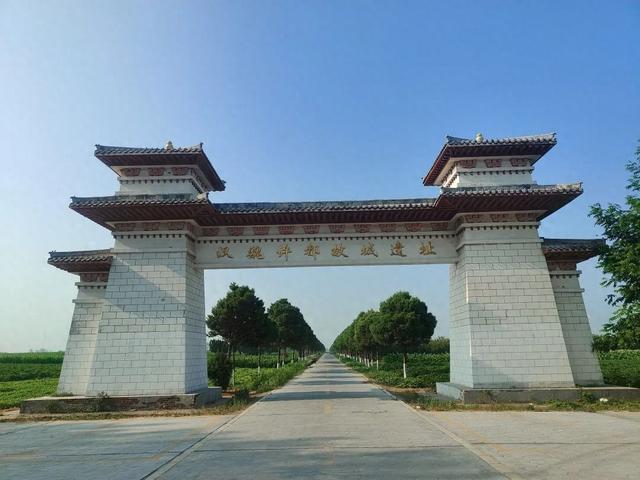 农田掩映汉末传奇毓秀台