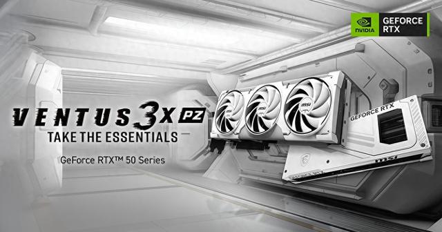 微星推出首款 Project Zero 隐藏走线显卡 5070 Ti 万图师 3X PZ