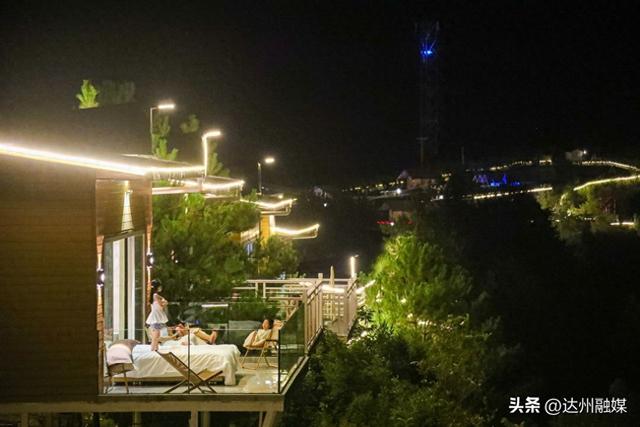清凉度夏！宣汉新打造君塘镇南紫山星空露营基地