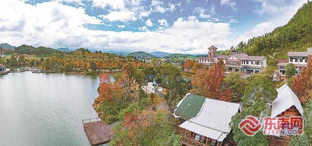 德化县九仙山景区进入枫叶最佳观赏期