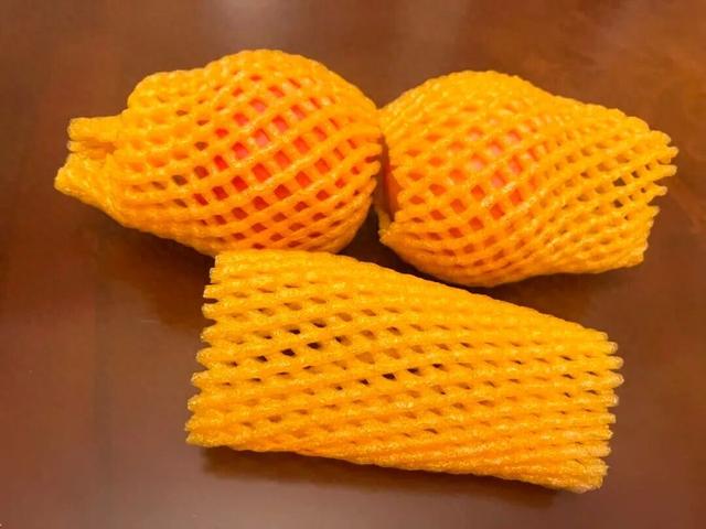 包水果的泡沫网兜，为什么做出来就是一个立体的网？