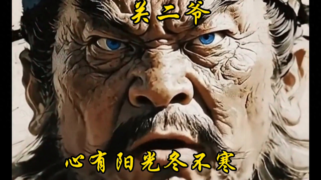 霸气侧漏的关二爷，威武！
