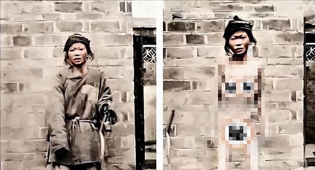 1906年，一位清朝女子自愿脱下衣服，让洋人拍下这组裸体照片