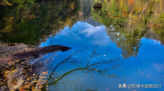 四川九寨沟：甲勿池金秋好风光