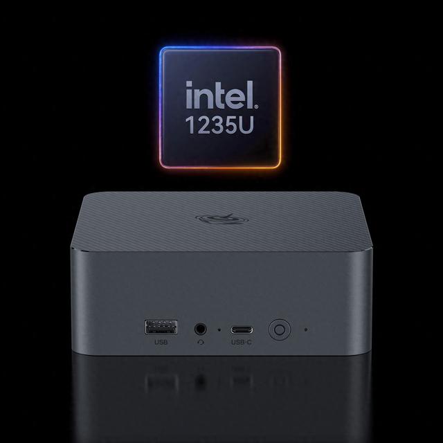 零刻推i5-1235U版EQi12迷你主机：较老款核显更强、噪音更低