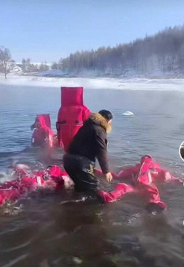 为搞人体漂流不冻河被截流变冻河？当地文旅部门工作人员称已介入核查