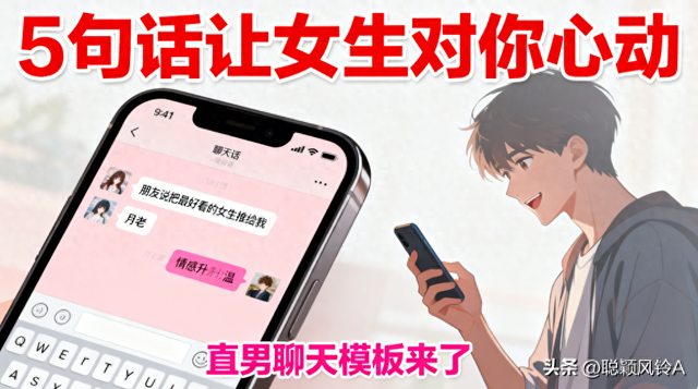 跟刚认识的女孩子聊微信方法（刚加女生别瞎聊5 句话拉满暧昧）