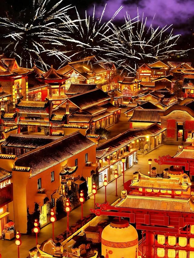 北京直达!唐山“水上大唐”爆火全网,这不是大唐是现实版天宫吧