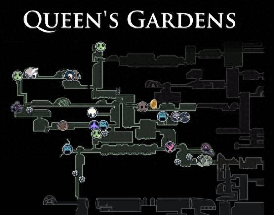 花园守卫者攻略（空洞骑士王后花园地图探索解析攻略）