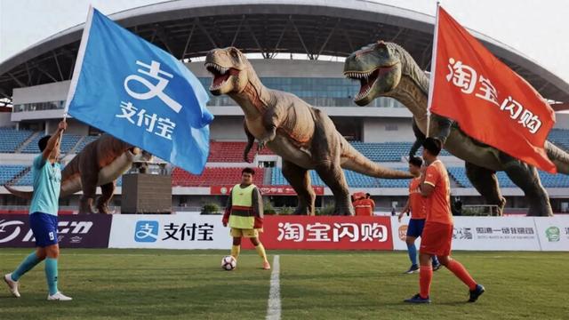 散装阿里又整活：恐龙“约架”苏超，谁是最大赢家？