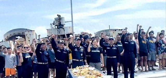 四国发表联合声明，不许中方开炮，18万菲军当肉盾	，巡逻区域变大