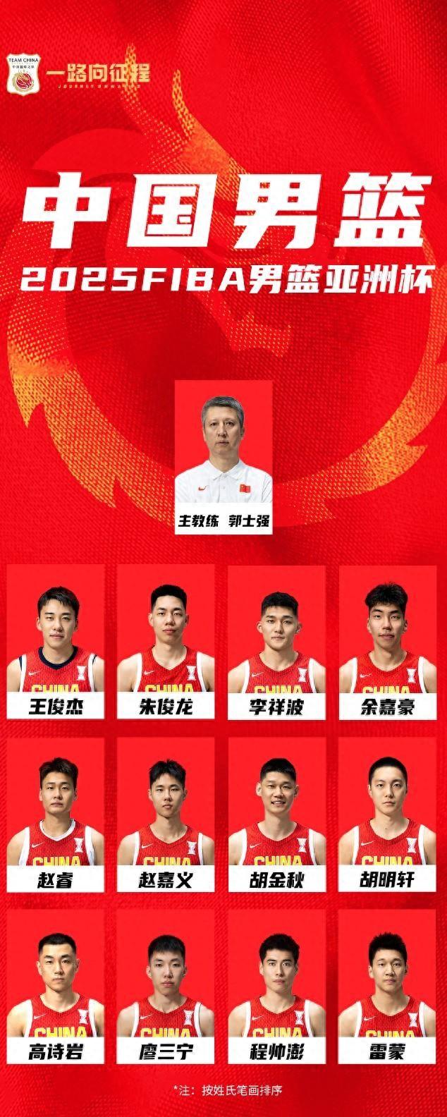 亚洲杯中国男篮今日对阵沙特 赛程一览→