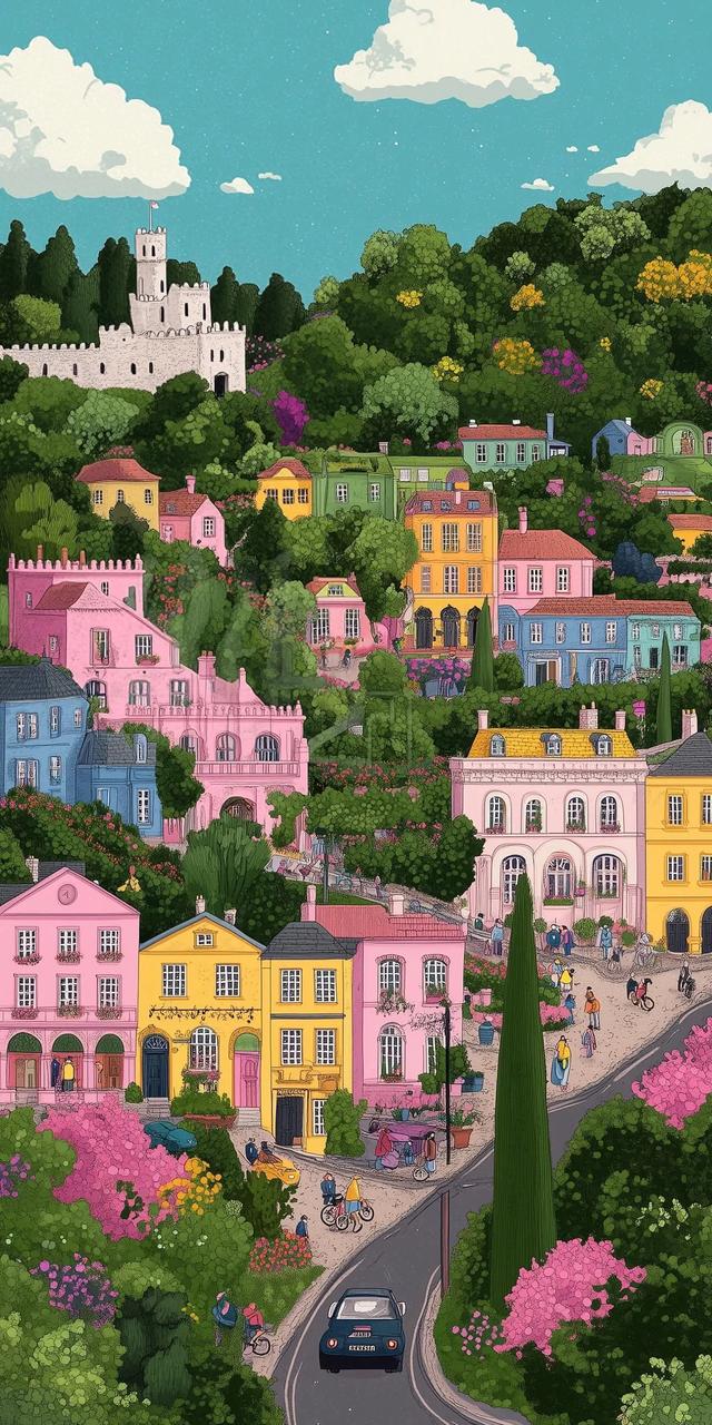 梦幻小镇游戏下载安装（壁纸 艺术插画）