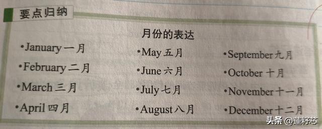 如何英语表达九月九月怎么读英语（英语月份表达抠准5个细节）