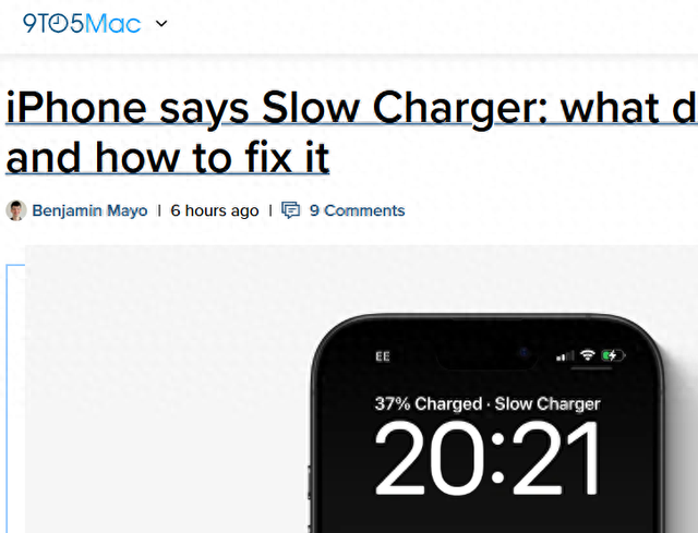 iPhone升级iOS 26后提示“慢速充电器”，你的充电方式错了吗