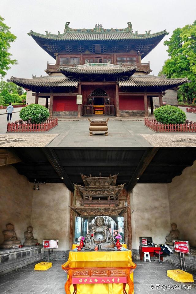 朔州国三古寺，金代弥陀殿五绝，减柱造太震撼