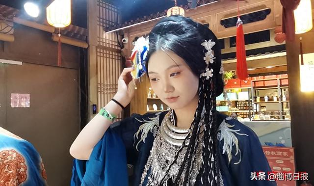 山海雪市造场景 古风互动强体验 淄博海岱好市引热潮