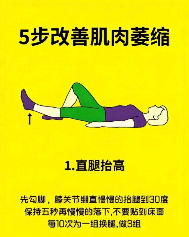 肌肉萎缩别慌！5个居家动作，一步步练回肌力