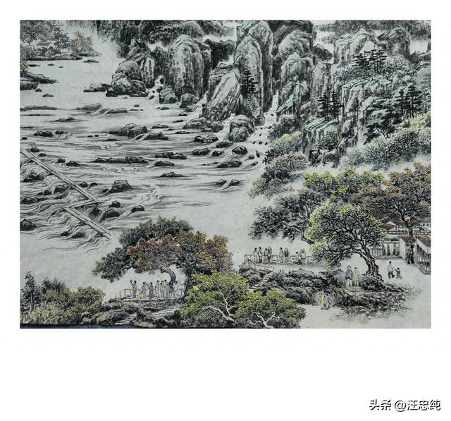 汪忠纯艺谈（172）游览“夜郎谷”感受“傩文化艺术”