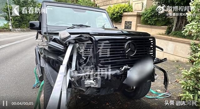 知名导演陈可辛出车祸，现场画面曝光，警方正调查