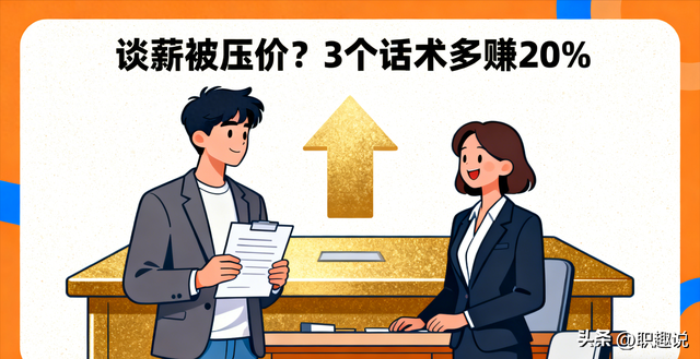 hr优化员工话术（谈薪被压价3个话术多赚20）