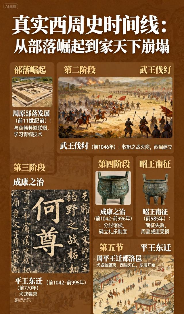 部落崛起攻略（跳出封神演义10分钟理清真实西周史）