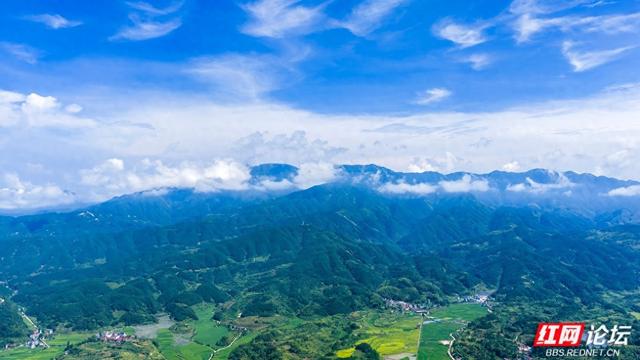 高清湖南丨云缠雾绕西晃山，雨后碧空染画屏