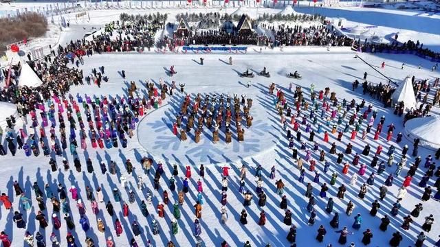 “歌游内蒙古 欢乐冰雪季”第二十一届内蒙古自治区冰雪那达慕在呼伦贝尔市盛大启幕